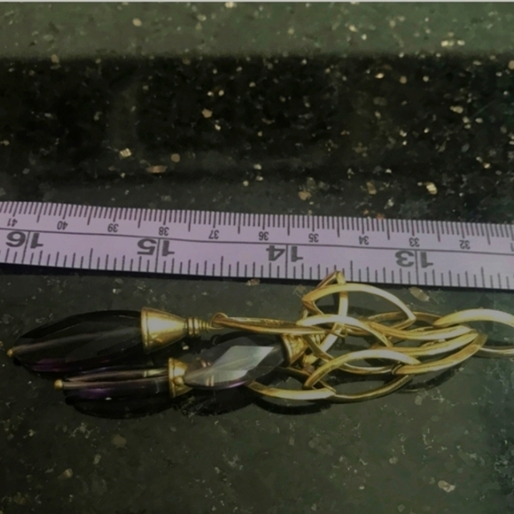 PILGRIM PK PENDULUM GOLD PLATED HANDMADE NECKLACE - Picture 4 of 7